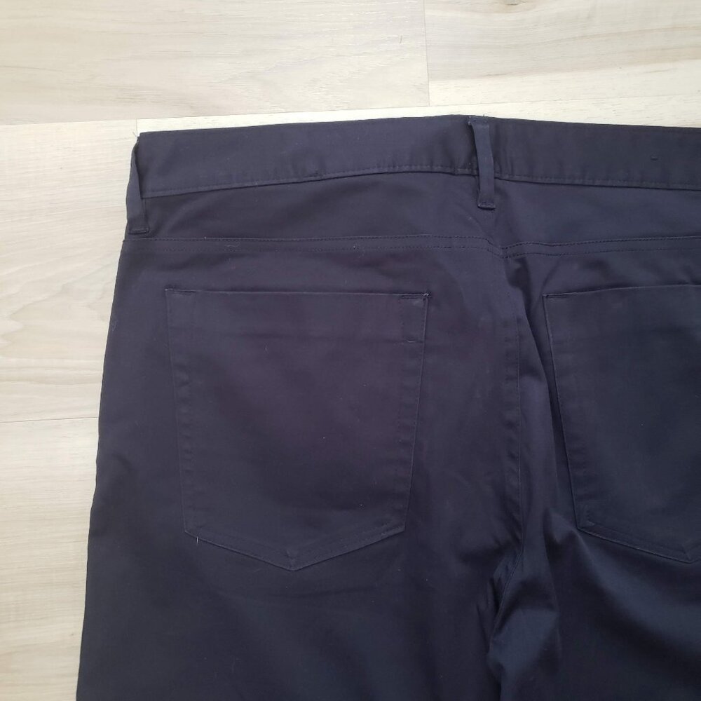 H&M Men's Slim Fit Trouser Pants Navy Blue Size 32 - Picture 9 of 11